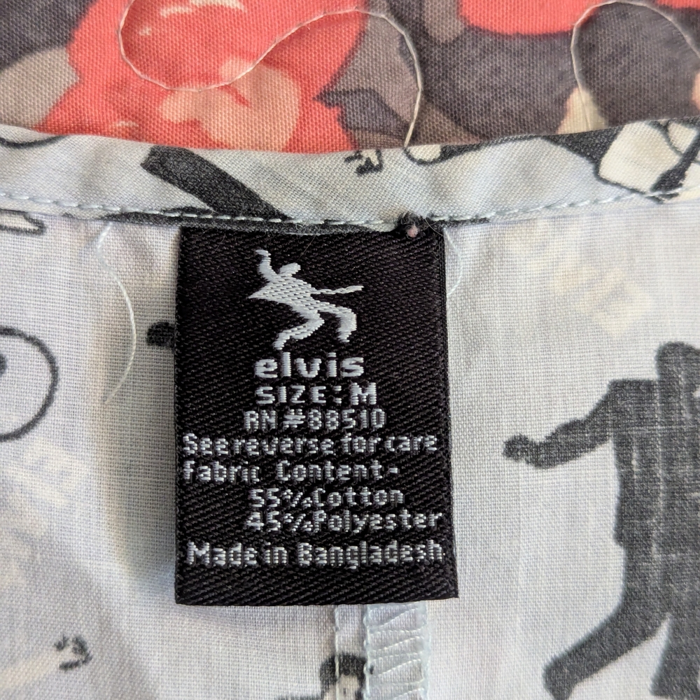 Scrub Top- Elvis